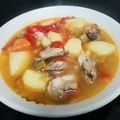 El cooksnap de Pedro Luis Martínez Manjarín cuando hizo Costillas de cerdo guisadas con patatas.