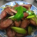 2+3熊窩麻麻（淑琪兒） 的 蒜苗炒香腸 cooksnap