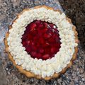 El cooksnap de Trinidad cuando hizo Tarta de frutillas con crema.