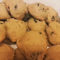 marissa's cooksnap of when they made Pumpkin Chocolate Chip Cookies.