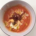 El cooksnap de @tesa.cuina cuando hizo Salmorejo (Versión de la cofradía del Salmorejo Cordobés).