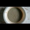 El cooksnap de Irma González cuando hizo Crema de brócoli con queso Edam.