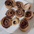 El cooksnap de Maria Aragno cuando hizo Rolls de canela con harina integral.