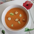 El cooksnap de Raul_K cuando hizo Gazpacho andaluz.