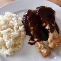 El cooksnap de Irene-Guirao cuando hizo Pollo en mole estilo Dña Magy.
