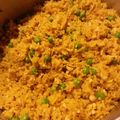 rcolbert1971's cooksnap of when they made Pea and Cashew Indian style rice.