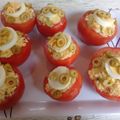 El cooksnap de SUSANA cuando hizo Tomates rellenos con arroz, pollo y verduras.