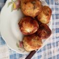 El cooksnap de Elias Tolaba cuando hizo Bombas de papa con queso y jamón.