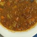 El cooksnap de Pamela Gonzalez cuando hizo Lentejas con chorizo.