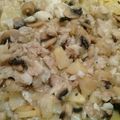 El cooksnap de Paco cuando hizo Merluza con patatas y champiñónes a la bechamel.