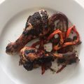 El cooksnap de Txarli cuando hizo Muslos de pollo al horno.