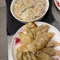 吳蓁's cooksnap of when they made 水餃(高麗菜內餡+韭菜內餡+玉米蔥花內餡)(影片).