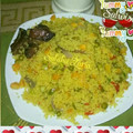 Salwise's Kitchen 's cooksnap of when they made Jollof couscous.