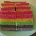 Cooksnap dari Fatimah Alqadri untuk resep Rainbow Cake Kukus