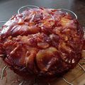 El cooksnap de Ana Inés Tcaciuc cuando hizo Torta invertida de manzana.