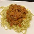 El cooksnap de gissellitag0482@gmail.com cuando hizo Spaghetti con salsa boloñesa.