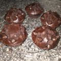 El cooksnap de cintia cuando hizo Keto - Chocolate Muffins rellenos de chocolate.