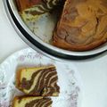 Cooksnap Kak Ros semasa beliau membuat Kek marble mudah.