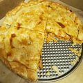 El cooksnap de Anabella Albesiano cuando hizo Empanada gallega de pollo.