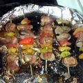 pumpkin3's cooksnap of when they made Pork Wrap Bacon Kabobs.