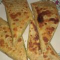 Disha Prashant Chavda's cooksnap of when they made ગોલ્ડન પોકેટ પરાઠા (Golden Pocket Paratha Recipe In Gujarati).