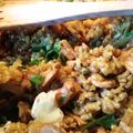 El cooksnap de Carmeta cuando hizo Arroz con carne picada y verduras.