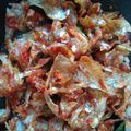 Cooksnap dari Unitria Novita untuk resep Balado Ikan Asin (Asin Kapas)