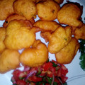 Priscillah Kim's cooksnap of when they made Bhajia.