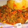 Zyeee Malami's cooksnap of when they made Taliya da miyar kifi da Alayyahu.