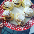 El cooksnap de Mikaela cuando hizo Pan de leche rellenos con dulce de leche!!!!!.
