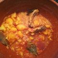 El cooksnap de Roberto cuando hizo Costillas de cerdo guisadas con patatas.