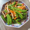 菜菜 的 甜豆炒菇 cooksnap