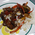 El cooksnap de Mónica Martín Iváñez cuando hizo Chop Suey de Ternera (Salteado de verduras con ternera).