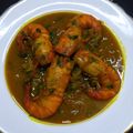 Sweta Sarkar's cooksnap of when they made প্রণ কারি (prawn curry recipe in Bengali).