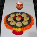 Neeru Thakkar's cooksnap of when they made માવા અને ડ્રાયફ્રુટ્સ ના પેંડા (Mava Dryfruits Peda Recipe In Gujarati).