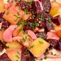 El cooksnap de Mara cuando hizo Ensalada de remolacha, papa y huevo.