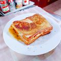 รูป Cooksnap ของ Kichisa Warachi เมื่อเขาทำ French Toast Pocket Ham Cheese