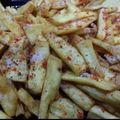 Shital Jataniya's cooksnap of when they made પેરી પેરી સ્વીટ પોટેટો (Peri peri Sweet potato Recipe in Gujarati).