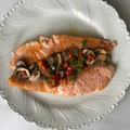 El cooksnap de @tesa.cuina cuando hizo Dorada con un toquecito diferente.