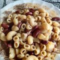 El cooksnap de Lucia Sarverry cuando hizo Guiso económico de fideos con porotos colorados.