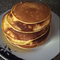 El cooksnap de Romina Colman cuando hizo Panqueques americanos.