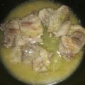 El cooksnap de Lidia cuando hizo Contramuslos de pollo.