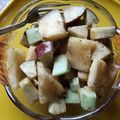 স্বর্নাক্ষী চ্যাটার্জি 's cooksnap of when they made ফলের স‍্যালাড (Fruit Salad Recipe In Bengali).