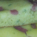 El cooksnap de Lucía Cedrés cuando hizo Fainá de Queso.