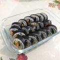 Cooksnap dari Diiadee untuk resep KIMBAP Sederhana (Nasi gulung Korea)