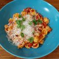 henigrosz Cooksnap-ja, amikor elkészítette a(z) Olasz paradicsomos tészta parmezánnal receptet.