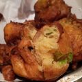 El cooksnap de Zully Rivero cuando hizo Buñuelos de lechuga.