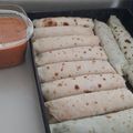 El cooksnap de Mirta Mesa cuando hizo Canelones de Verdura, Jamón y Queso.