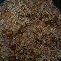 El cooksnap de Tatiana Luna Arce cuando hizo Salsa Boloñesa.