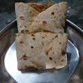 प्रज्ञान परमिता सिंह का कुकस्नैप जब उन्होंने रोटी रोल (roti roll recipe in Hindi) बनाया था।